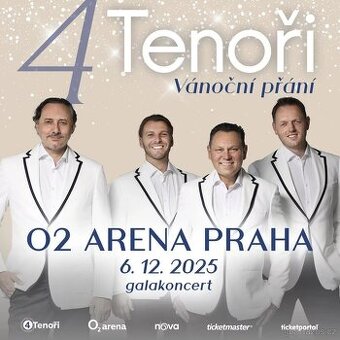 4 Tenoři O2 ARENA 06.12.2025