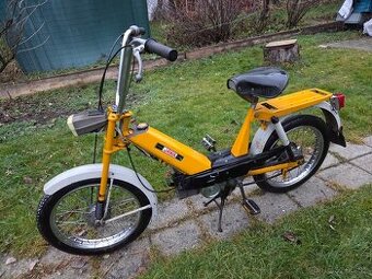 Babetta 207 s kartičkou, žlutá, pěkná, zachovalá původní 7.