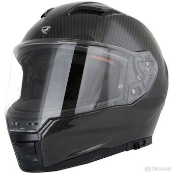 Integrální helma na motorku Street Racer Titan Carbon černá