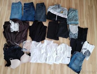 Balík set dámského dívčího oblečení 35ks vel. S