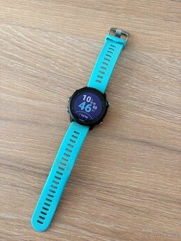 Garmin Forerunner 245 Music – tyrkysově-modré TOP STAV