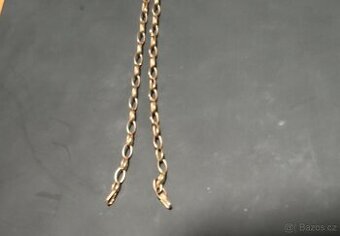 Zlatý řetízek 585/100 délka 46 cm váha 3,31g