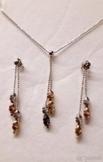 Designový stříbrný set