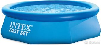 Prodám nový zabalený bazén s nafukovacím prstencem 244 x 76