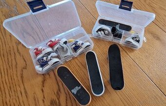 Tech deck fingerboardy plus doplňky