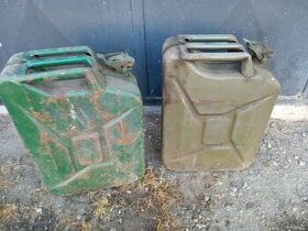 Plechový kanistr 20L