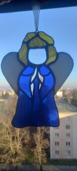 Vitráž anděl  - ruční práce