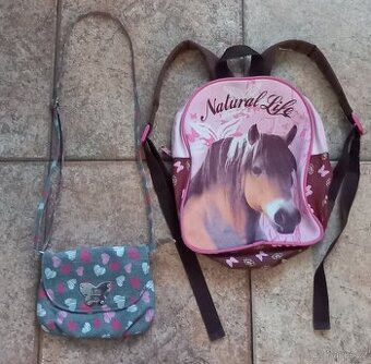 Dětský batůžek a kabelka