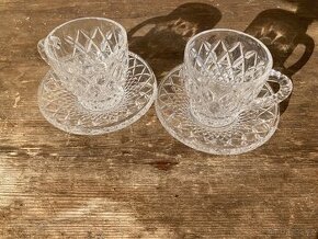 Ručně broušené šálky