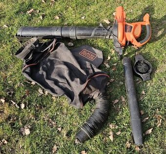 Zahradní vysavač/fukar BLACK+DECKER