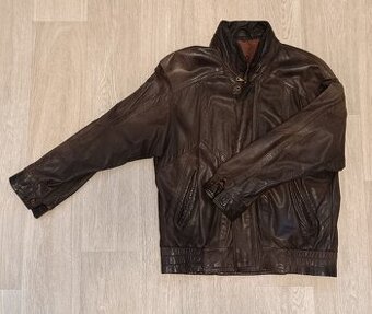 Kožená bunda - pánská