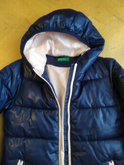 ZIMNÍ BUNDA BENETTON , vel. 140