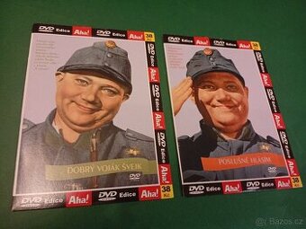 DVD Švejk oba díly, prodám.