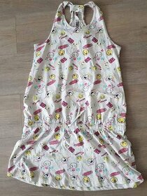 Nové dívčí bavlněné šaty letní Losan vel . 164 - se smajlíky