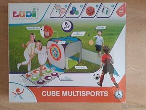 Ludi Skládací hrací stan Sport 6v1