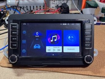 B6- Android autorádio 1+16GB do vozů Škoda-VW-Seat 2004-2014