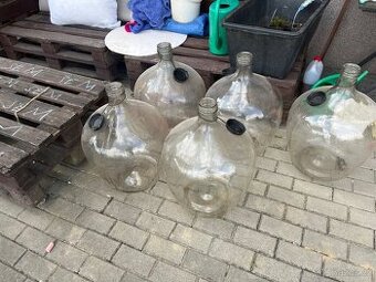 Demižony, 5 ks, 50 l