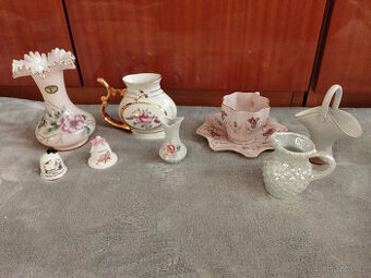 Dekorační malý porcelán