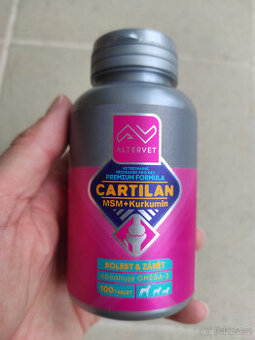 CARTILAN MSM+KURKUMIN 100tbl, Altervet - 1
