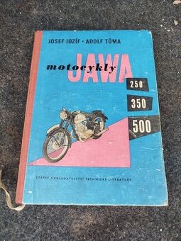Kniha Motocykly JAWA 250 350 500 J.Jozíf A.Tůma 1955