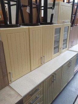 Krásná kuchyně MDF vanilka 180+60 cm - 1