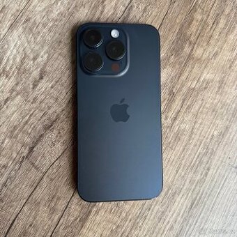 iPhone 15 Pro 256GB, modrý, eSIM (12 měsíců záruka)