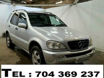 // Mercedes ML270 cdi, w163, 120kw, 2005 //DÍLY