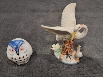 Porcelánová zvířátka. - 1
