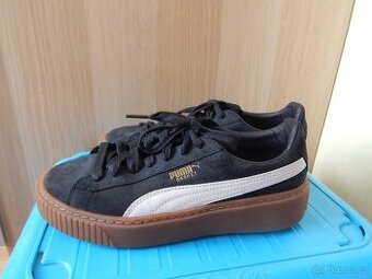 Dámské kožené boty zn. Puma, vel.37 - nenošené