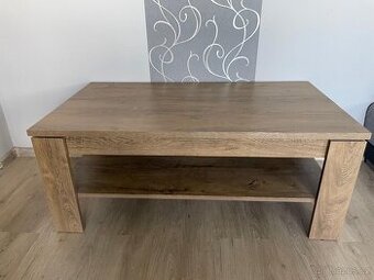 Konferenční stolek Vedde 60x110, divoký dub (JYSK)