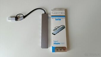 USB Hub (dokovací stanice) 7v1