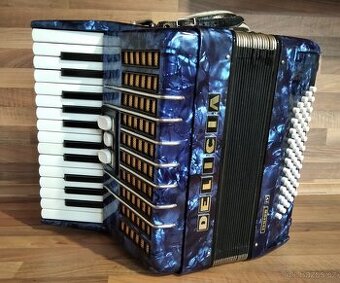 Akordeon (harmonika, heligonka) Delicia Junior, jak NOVÝ
