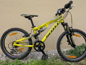 Celoodpružené dětské kolo Scott Spark 20"