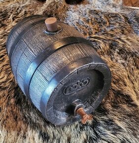 plastové soudky na víno/medovinu SVATBA