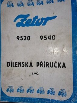 Originál příručky a katalogy Zetor