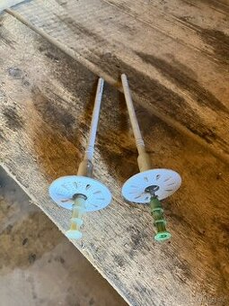 Prodám fasádní talířové hmoždinky 195 mm šroubovací