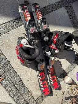 Dětské lyže ELAN 80 a lyžáky Head 190-195