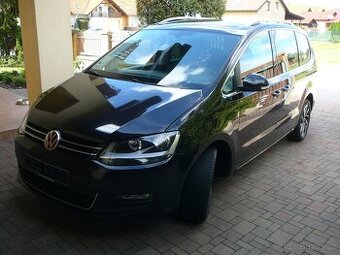 VW SHARAN 2.0 TDI 135KW 7MÍST DSG+F1 NAV ACC FRONT EL.BOČNÍ