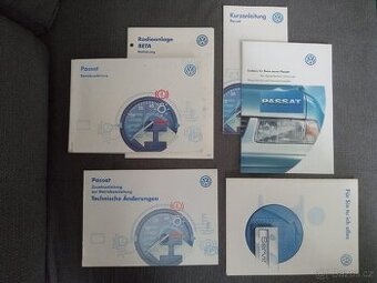 Prodam návody k obsluze vw Passat b5