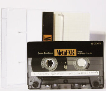 20 KS MC KAZETY (CHROME A METAL PÁSKY) PRODÁNO