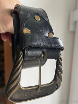 Opasek kožený 45 mm ,síla 4 mm v délce 94cm-120cm