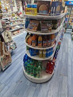 Regál čelní 40/30/30/30cm bílý