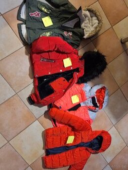 Dívčí zimní bundy