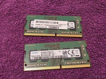 Prodám Samsung SODIMM DDR4 8GB (2x4GB)