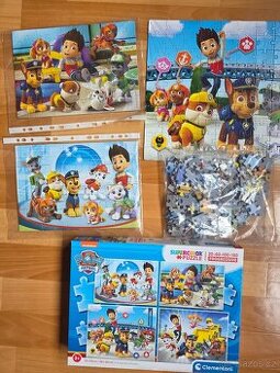 Tlapkova patrola puzzle 4ks