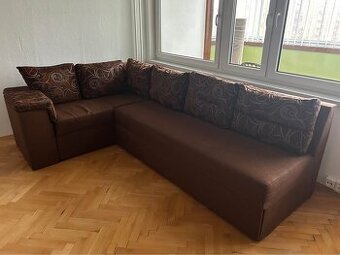 Rozkládací rohová sedačka - 1