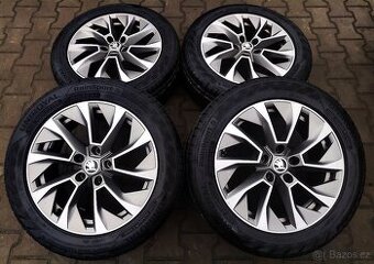 Alu kola originál Škoda Karoq 5x112 R17 Aronia