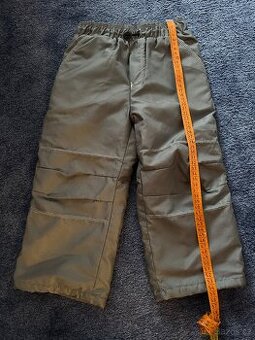 Zateplené kalhoty vel.  98