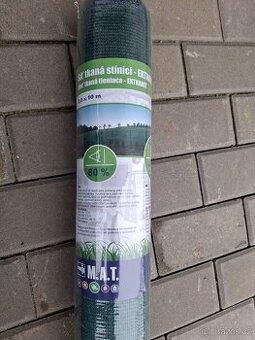 Síť tkaná stínící Extranet 2x10m, 80% hustota, barva zelená