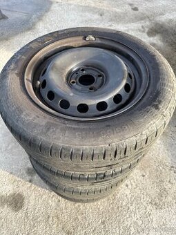 Kola 4x100 R15 Dacia Renault, Conti 185/65 R15, sada 4ks